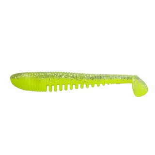 K.P Baits Skeleton Shad Gummifisch 3" 7,5cm 014 Lemon Ghost