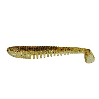K.P Baits Skeleton Shad Gummifisch 3" 7,5cm 050 Caramel Ghost