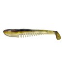 K.P Baits Skeleton Shad Gummifisch 3" 7,5cm 020 Brown White Turbot