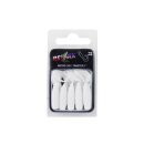 Relax Twister 1" 3,5 cm Barsch Forelle Döbel 10 Stück 001 Weiss