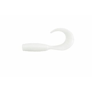 Relax Twister 3/4" 2 cm Barsch Forelle 10 Stück 001 reinweiß