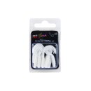 Relax Twister 3/4" 2 cm Barsch Forelle 10 Stück 001 reinweiß