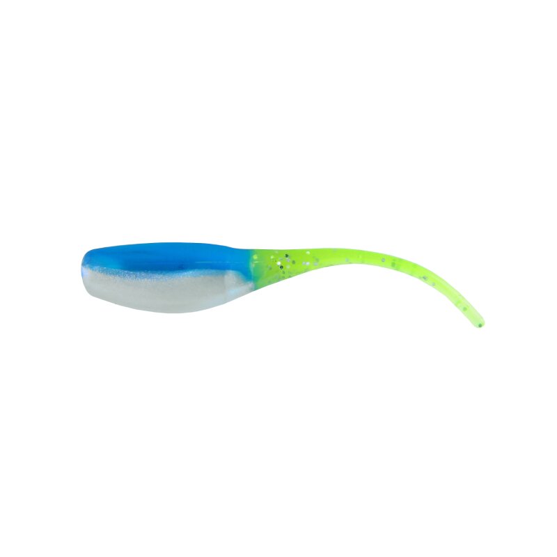 Relax Stinger Shad 2" Pin Tail 5 cm Dropshot 4 Stück 006 Schwarz Grün