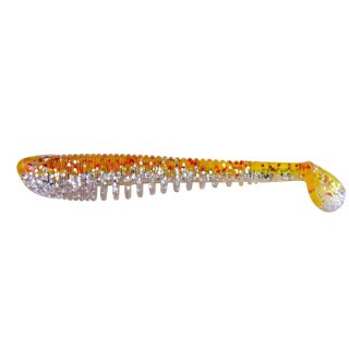 K.P Baits Skeleton Shad Gummifisch 3" 7,5cm 124 Orange Sol