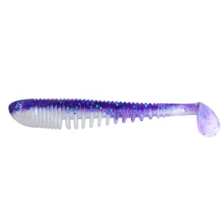 K.P Baits Skeleton Shad Gummifisch 3" 7,5cm 134 Violett Pearl