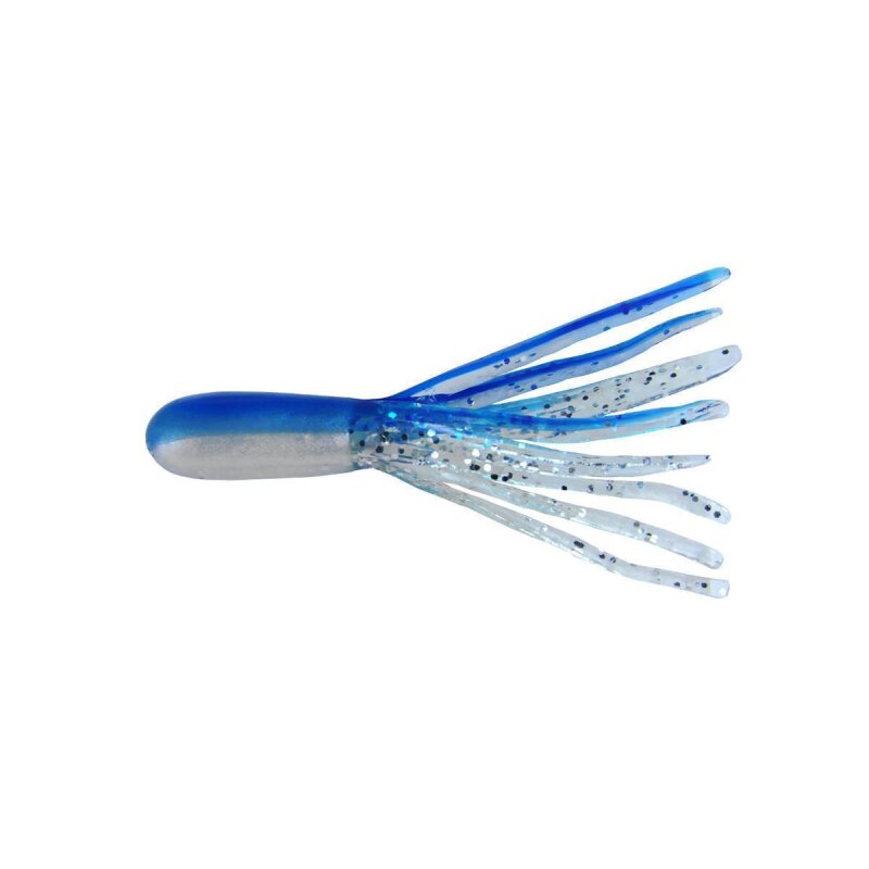 Relax Tube 1" 3,5 cm Barsch Forelle Döbel 8 Stück LH74 Rot Weiss