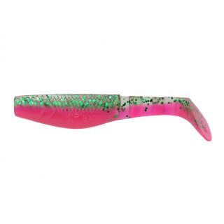 K.P Baits Original Shad Gummifisch 3" 7,5cm 5 Stück 081 Pink Green