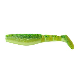 K.P Baits Original Shad Gummifisch 3" 7,5cm 5 Stück 089 Lime Chartreuse