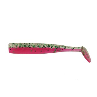 K.P Baits Slim Shad Gummifisch 3 7,5cm 081 Pink Green