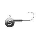 K.P Mustad Round Rund Jigkopf Jig 5 Gramm -...