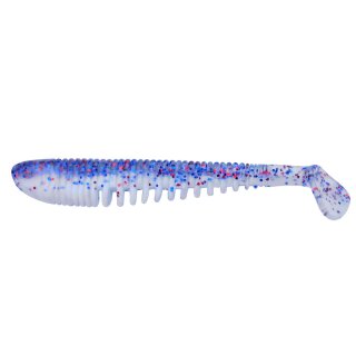 K.P Baits Skeleton Shad Gummifisch 5" 12,5cm  019 Pearl Blue