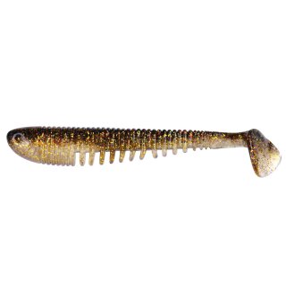 K.P Baits Skeleton Shad Gummifisch 5" 12,5cm  024 Brown Mushroom