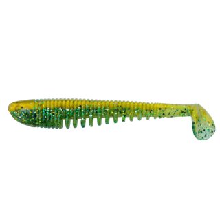 K.P Baits Skeleton Shad Gummifisch 5" 12,5cm  142 Gold n Green