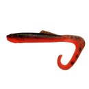 K.P Baits Horny Worm Twister 4 10 cm 5 Stück 052 Red Crab