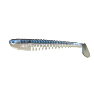 K.P Baits Skeleton Shad Gummifisch 4" 10 cm 5 Stück 006 Blue Boy