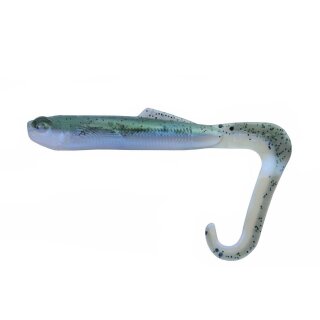 K.P Baits Hybrid Worm Twister 3" 7,5 cm 5 Stück 145 Transparent Pearl