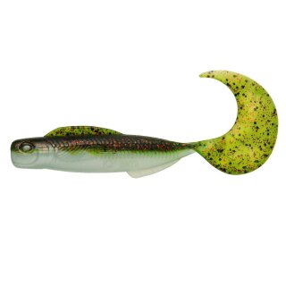 K.P Baits Mud Minnow 4,5" 11,25 cm 25 Stück 020 Brown White Turbot