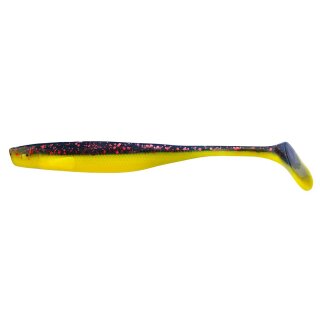 K.P Baits Lazy Shad Gummifisch 5" 12,5 cm 5 Stück 013 Yellow Red