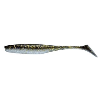 K.P Baits Lazy Shad Gummifisch 5" 12,5 cm 5 Stück 018 Silver Gold Flakes