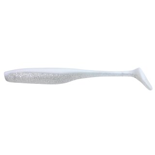 K.P Baits Lazy Shad Gummifisch 5" 12,5 cm 25 Stück 040 Glitter White