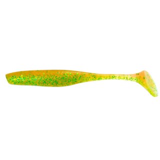 K.P Baits Lazy Shad Gummifisch 5" 12,5 cm 5 Stück 147 Orange Chartreuse