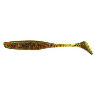 K.P Baits Lazy Shad Gummifisch 5" 12,5 cm 5 Stück 227 Motoroil Green