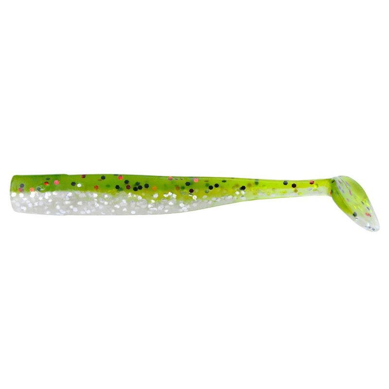 K.P Baits Slim Shad Gummifisch 4" 10 cm 5 Stück Glow
