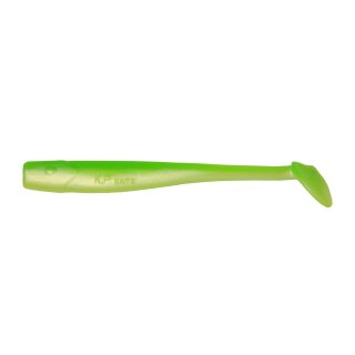 K.P Baits Slim Shad Gummifisch 4" 10 cm 5 Stück 091 Flashlight Green