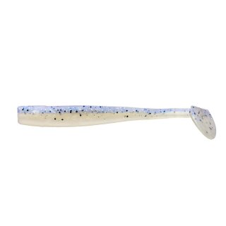 K.P Baits Slim Shad Gummifisch 4" 10 cm 5 Stück 202 White Pepper