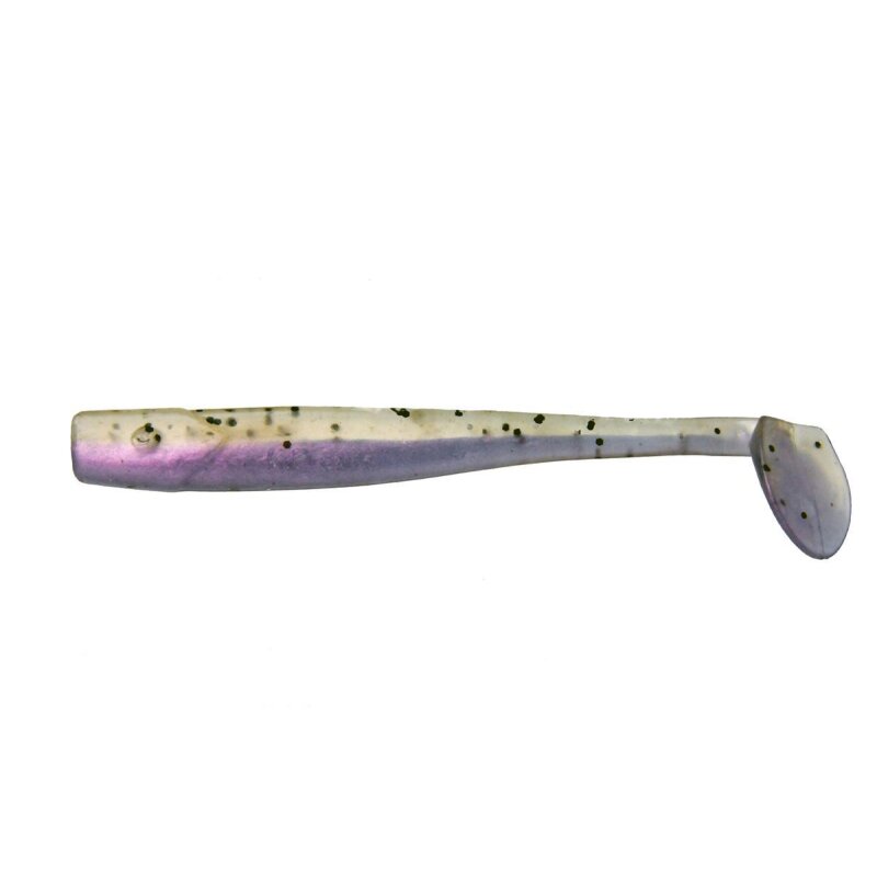 K.P Baits Slim Shad Gummifisch 4" 10 cm 5 Stück 224 Violett Ghost