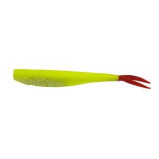 K.P Baits XO Minnow 5,5" V Tail No Action 5 Stück 065 Chartreuse