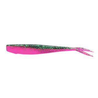 K.P Baits XO Minnow 5,5" V Tail No Action 5 Stück 152 Pink Green