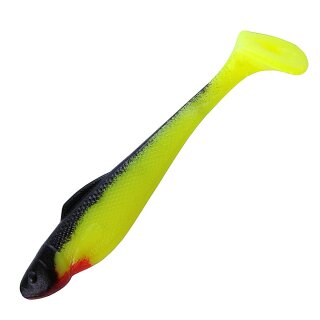 Relax Ohio 2" 4 Stück Gummifisch 056 Chartreuse Schwarz UV