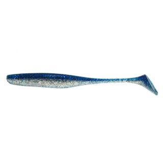 K.P Baits Lazy Shad Gummifisch 4" 10 cm 5 Stück 012 Blue Marlin Blau