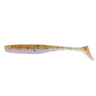 K.P Baits Lazy Shad Gummifisch 4" 10 cm 5 Stück 071 Pearl Gold