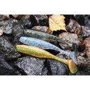 K.P Baits Lazy Shad Gummifisch 3" 7,5 cm 5 Stück 067 Bronze Lila