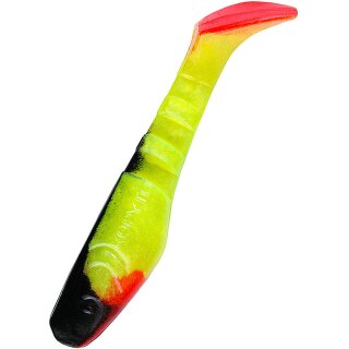 Relax Kopyto 3" 10 Stück 082R Grün Schwarz / red tail