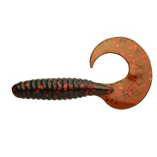 Relax Twister Gummiköder 12,5 cm 5 Stück 305 Braun Rot