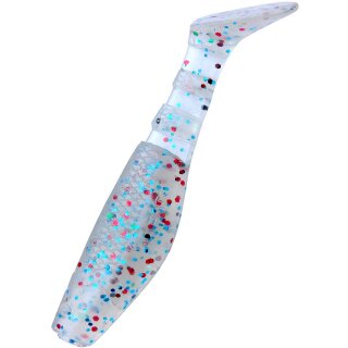 K.P Original Shad Gummifische 6,25 cm 5 Stück Barsch Zander 146 Transparent Tobis