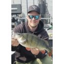 K.P Baits Lazy Shad Gummifisch 4" 10 cm 5 Stück 105 Pearl Rot