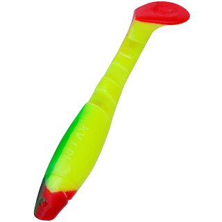 Relax Kopyto 4L 10 cm Gummifische 10 Stück 058R Chartreuse Grün