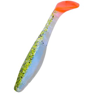 Relax Kopyto 4L 10 cm Gummifische 10 Stück TC-281 Glitzer Pearl