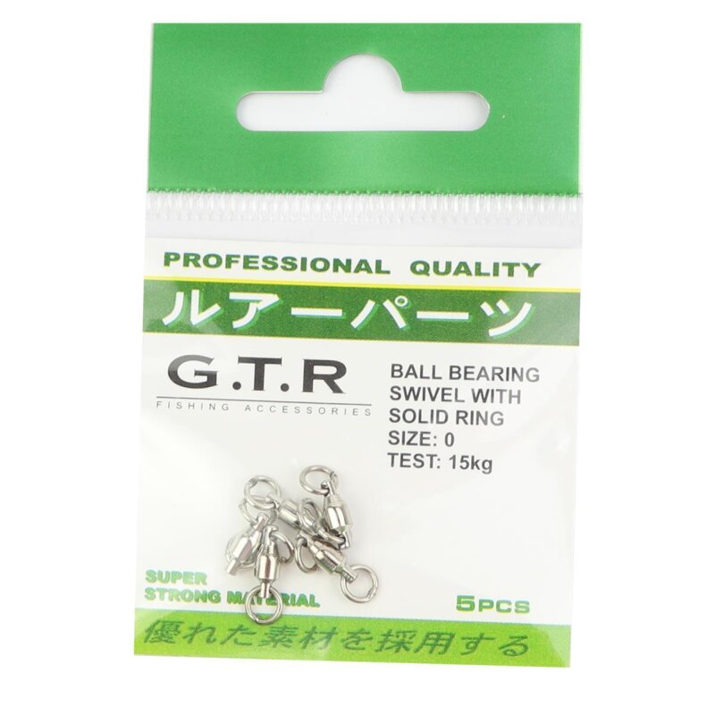 G.T.R Kugellagerwirbel Ball Bearing Swivel Größe 3 - 33 kg - 2,1 kg - 4 Stück