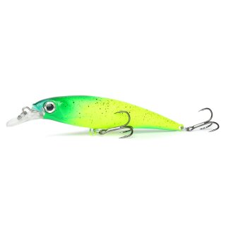 Major Fish Zander Wobbler Airbrush Hot Colours Zetti 10 cm Fluo Grün Chartreuse