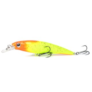 Major Fish Zander Wobbler Airbrush Hot Colours Zetti 10 cm Chartreuse Orange