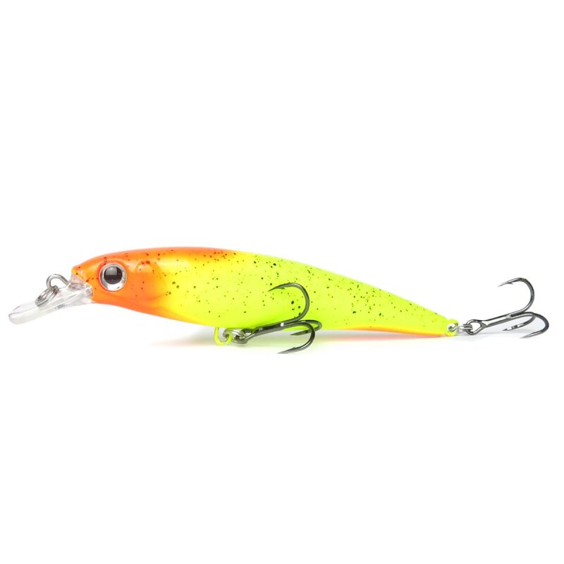 Major Fish Zander Wobbler Airbrush Hot Colours Zetti 10 cm Chartreuse Orange