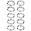 G.T.R Split Ring Sprengringe Stainless Steel 10 Stück