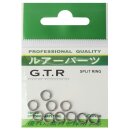 G.T.R Split Ring Sprengringe Stainless Steel 10 Stück
