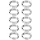 G.T.R Split Ring Sprengringe Stainless Steel 10...