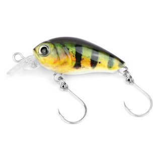 Major Fish Forellen Wobbler 38 mm Enzrennerle by Lifelike Lures Peacock Bass